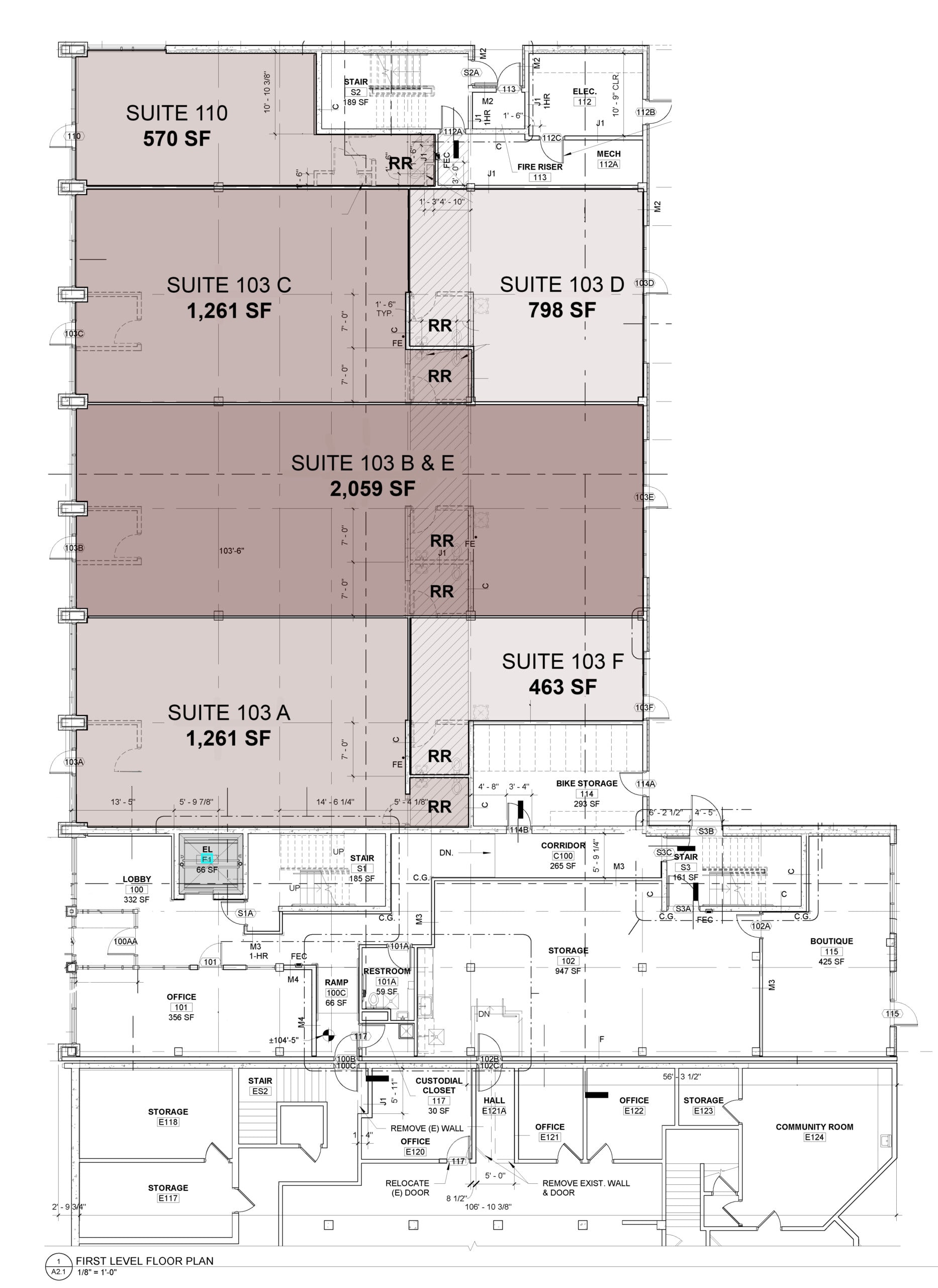 Hope Plaza Downtown Office/Retail Space First Commercial Real