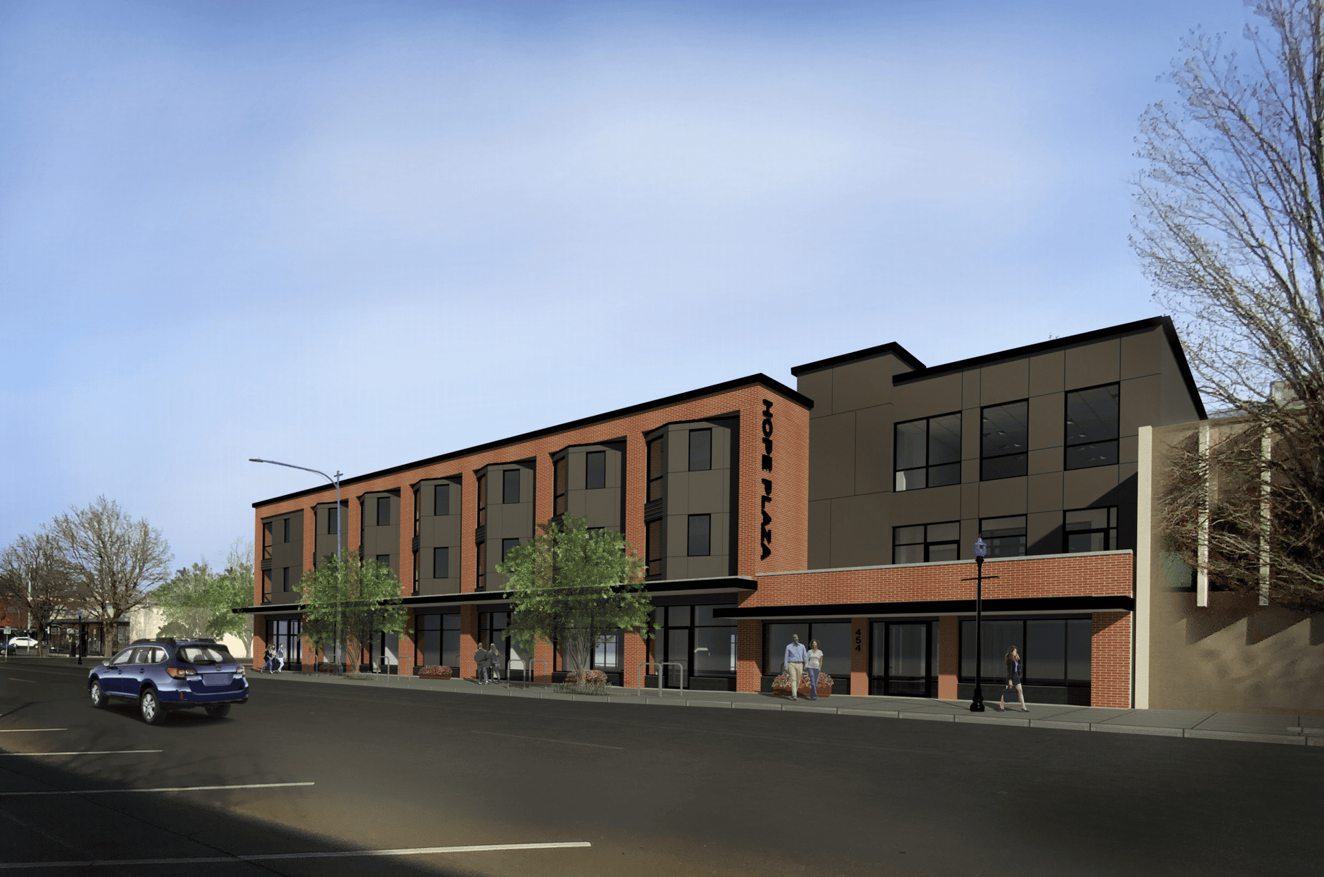 Hope Plaza Downtown Office/Retail Space First Commercial Real