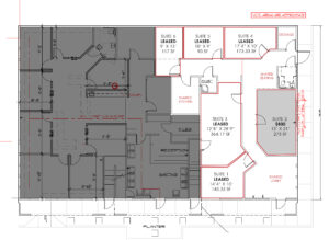 Floor Plan First Floor With SF